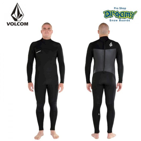 VOLCOM ボルコム 3/2 FULL BACK ZIP FULLSUIT A9532100 メンズ ウェットスーツ フルスーツ バックジップ ロゴ 正規品