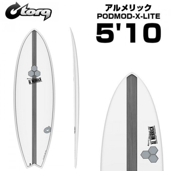 TORQ Surfboard ȥ륯եܡ å ݥåɥå PODMOD-X-LITE 510 WHITE/PINLINE ե SURF