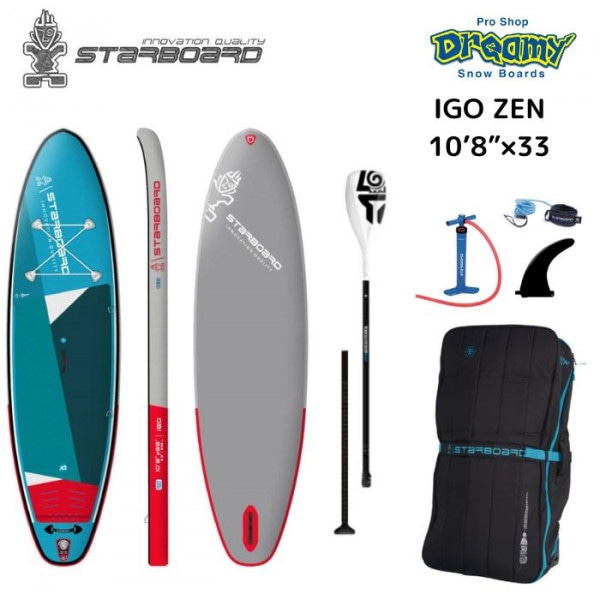 31周年記念セール！★STARBOARD スターボード STARBOARD IGO ZSC 10'8  X 33  SUP 2022 インフレータブル パドルボード サップ サーフィン スタンドアップ