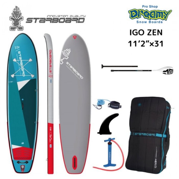 31周年記念セール！★STARBOARD スターボード STARBOARD IGO ZSC 11'2  X 31  SUP 2022 インフレータブル パドルボード サップ サーフィン スタンドアップ