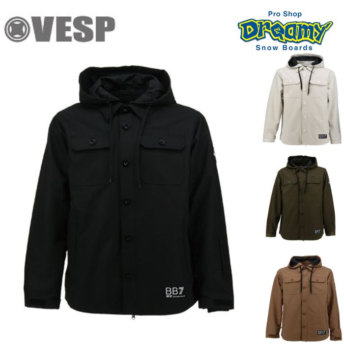 【VESP】TWOWAY MILITALY SHIRTS JACKET Ⅱ VESP】TWOWAY MILITALY SHIRTS JACKET Ⅱ