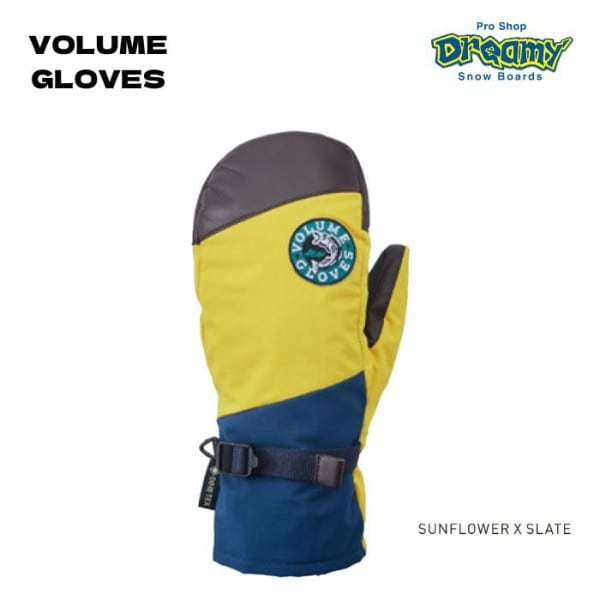 22-23 VOLUME GLOVES �ܥ�塼�॰������ MITTEN KING MK09G06 SUNFLOWER x SLATE GORE-TEX ���Ρ��������� ������