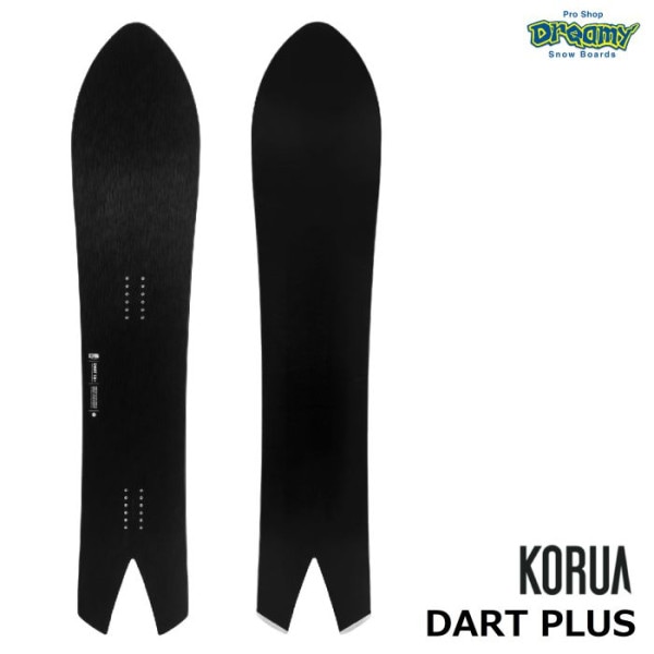 KORUA コルア DART PLUS 156/164 ダート プラス フロートキャンバー スワローテール フリーライド オールラウンド スノーボード 板  正規品|値段別|★アクセサリー・小物