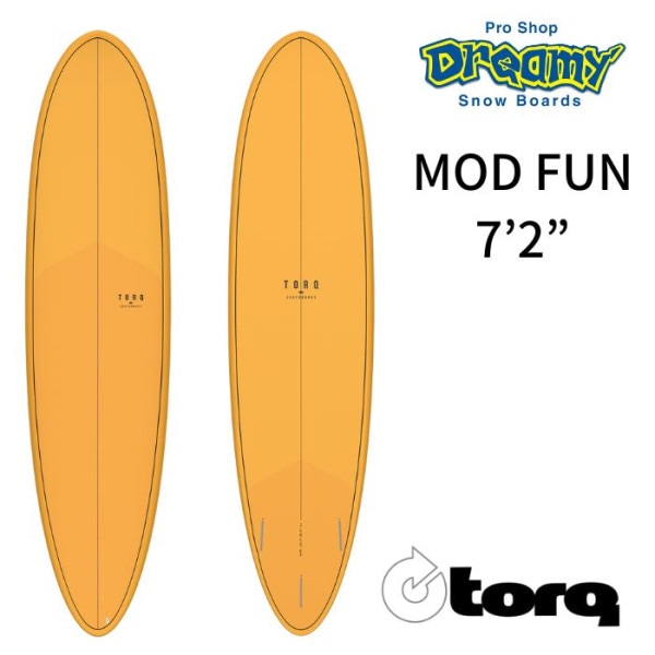 TORQ Surfboard ȥ륯եܡ MOD FUN 7'2" Orange EPS եܡ ե SURF