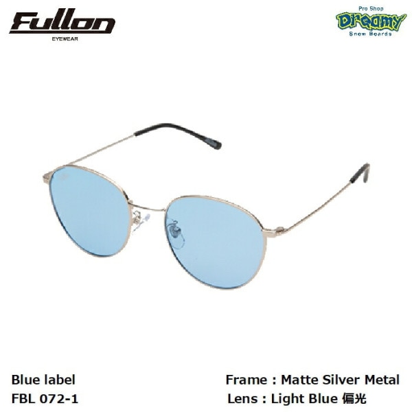 FULLON ե FBL 072-1 MatteSilverMetal LightBlueи åĥ ᥬͿĶݶ° 걦¦ 󥰥饹 