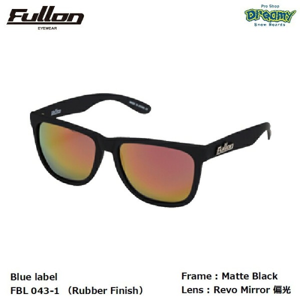 FULLON �ե����� FBL 043-1 ��Rubber Finish�� MatteBlack RevoMirror�и���� �������ȥ� ��С��ե��˥å��� �ᥬ�Ϳ������Ѷ����� ���󥰥饹 ������