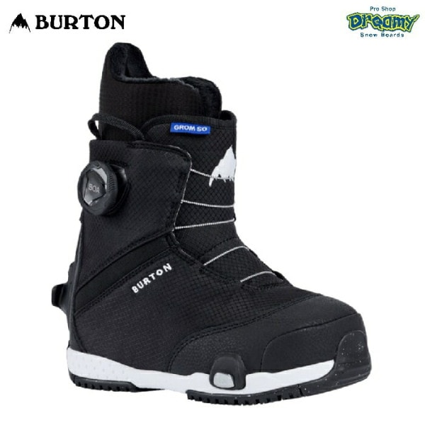 BURTON Сȥ Kids' Grom Step On Snowboard Boots 237751 å ƥåץ  Ρܡɥ֡ 17.5-20.5cm 󥰥륾BOA 桼 