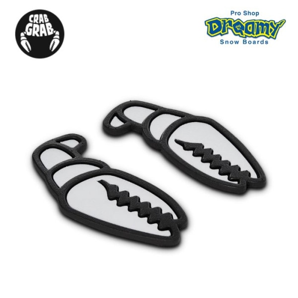 23-24 CRABGRAB ֥ MEGA CLAWS Ρܡ  ǥåѥå 2 PER PACK ߤ BLACK/WHITE 