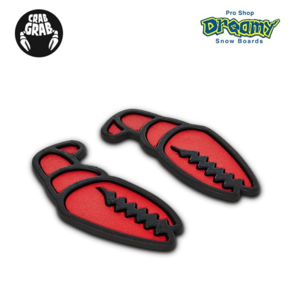 23-24 CRABGRAB ֥ MEGA CLAWS Ρܡ  ǥåѥå 2 PER PACK ߤ BLACK/RED 