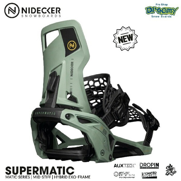 NIDECKER ʥǥå SUPERMATIC Хǥ ѡޥå ɥåץ 2ĤΥȥ꡼ˡ ɤʥ֡ĤǤǽ Ρܡ 23-24 