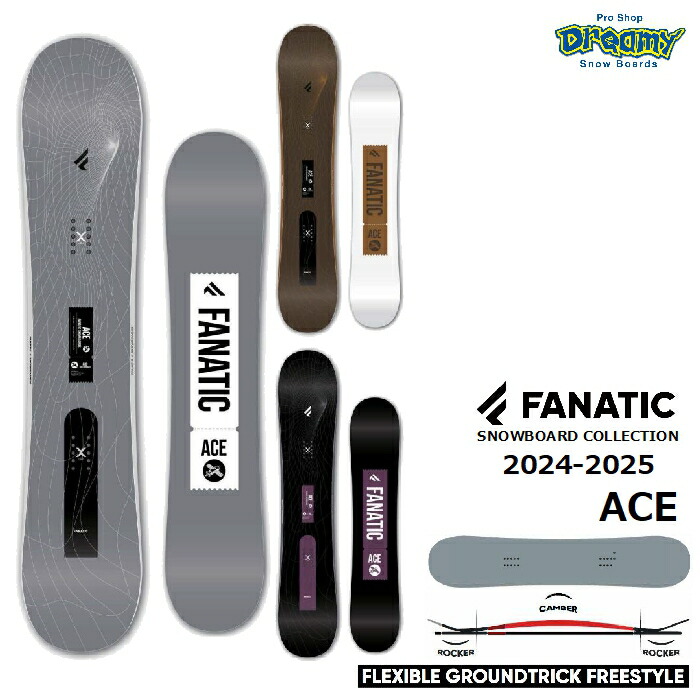 23-24 FANATIC ACE 150cm ファナティック スノーボード スノーボード 板 FANATIC ファナティック ACE 23-24モデル