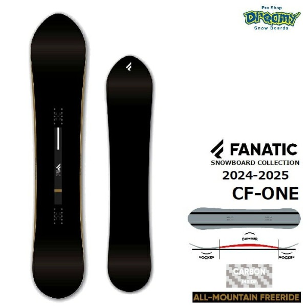 FANTEIC R-ONE スノーボード ブラック/オレンジ FANTEIC R-ONE スノーボード ブラック/オレンジ FANTEIC R-ONE