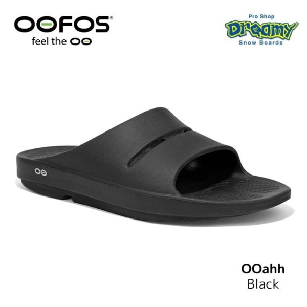 OOFOS �����ե��� OOahh 2000020050211 Black �ꥫ�Х꡼���塼�� �ü쥽���� �׷�ۼ� �������� ������ǽ �ɽ����� ����⤯ ���� ������