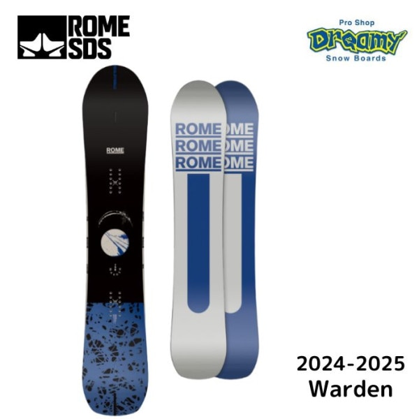 24-25 ROME ������ WARDEN 21024012 152/155/158/161 FUSION CAMBER ���Ρ��ܡ��� 2025��ǥ� ������