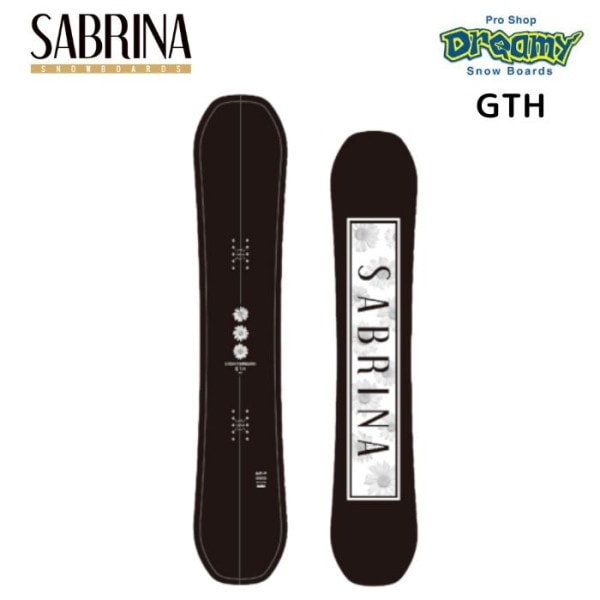 24-25 SABRINA サブリナ GTH ハイブリットキャンバー グラトリ 631-240-08 137/141/143 スノーボード 板 2025モデル 正規品
