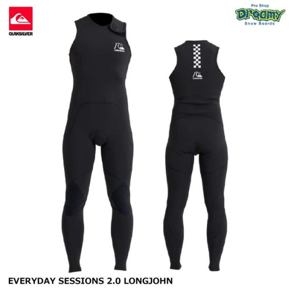 QUIKSILVERåС EVERYDAY SESSIONS 2.0 LONGJOHN QWT241705 åȥ 󥰥 Ρ꡼ JapanFiT AQUA ե 
