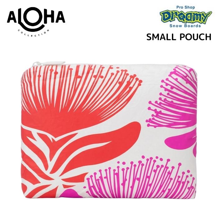 ALOHA COLLECTION アロハコレクション SMALL POUCH SMAWT210 CRIMSON