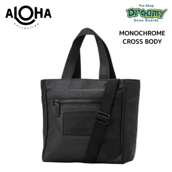 ALOHA COLLECTION �����ϥ��쥯����� MONOCHROME CROSS BODY CXB20000 BLACK ���� �ɿ� �ѥå��֥� �������줬��ñ �ӡ��� �Хå� 2024��ǥ� ������