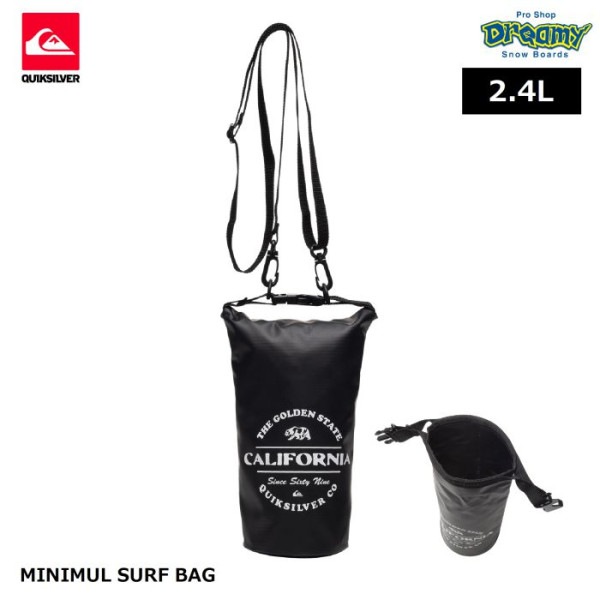 QUIKSILVER �����å�����С� MINIMUL SURF BAG QSA242701 ���������Хå� �ɿ� 2.4L �����ݥ���Ǻ� �����եХå� �����ȥɥ� �ޥ�󥹥ݡ��� ���� ������