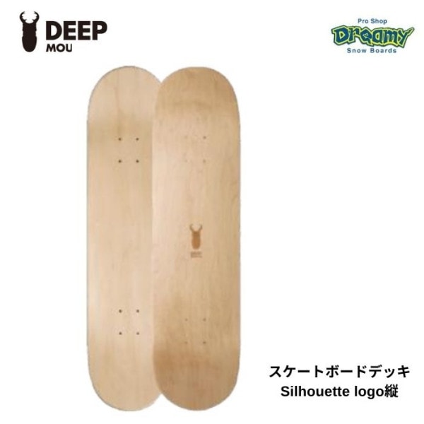 DEEP MOUNTAIN �ǥ����ץޥ���ƥ� �������ȥܡ��ɥǥå� Silhouette logo ���륨�åȥ��� #001 �� 8.35��32inch��WB36.1cm �������ȥܡ��� ������