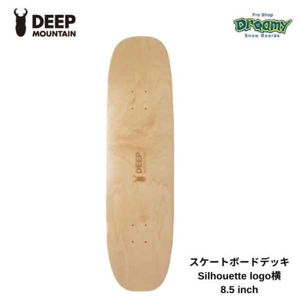 DEEP MOUNTAIN �ǥ����ץޥ���ƥ� �������ȥܡ��ɥǥå� Silhouette logo�ʥ��륨�åȥ��� #002�˲� 8.5��32inch��WB36.1cm �������ȥܡ��� ������