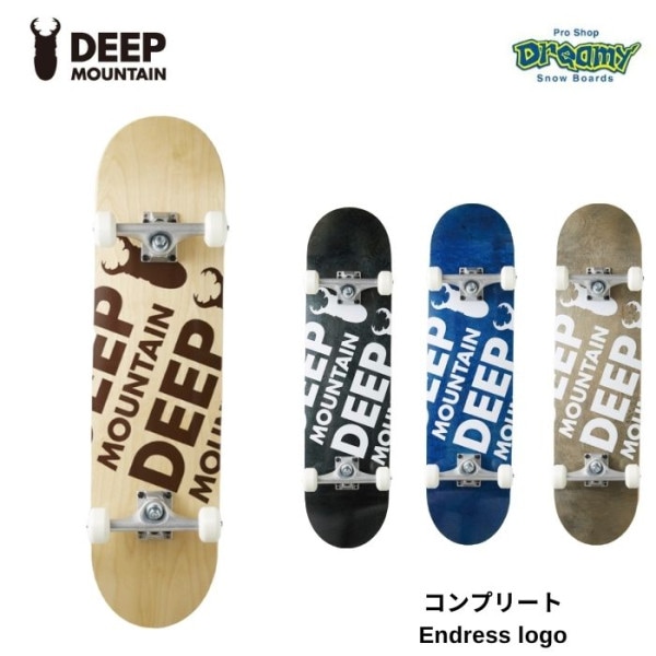 DEEP MOUNTAIN �ǥ����ץޥ���ƥ� ����ץ꡼�� Endless logo ����ɥ쥹����#003 8.0 �� 31.5 inch �� WB 34.2cm �������ȥܡ��� ������