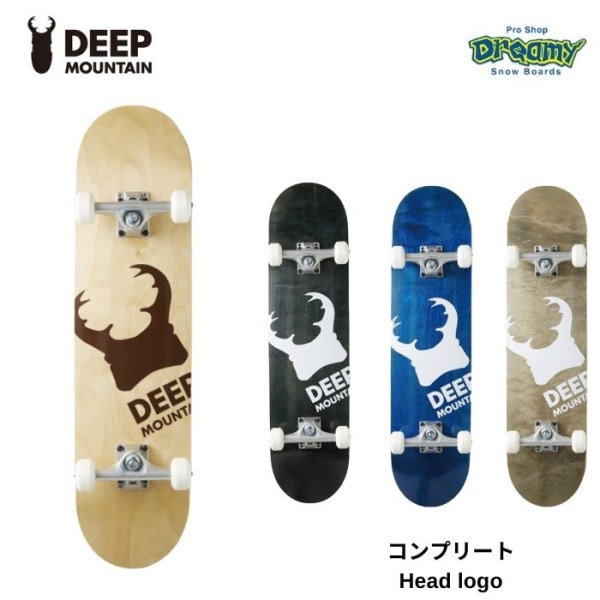 DEEP MOUNTAIN �ǥ����ץޥ���ƥ� ����ץ꡼�� Head logo �إåɥ��� #004 8.0 �� 31.5inch �� WB 34.2cm �������ȥܡ��� ������