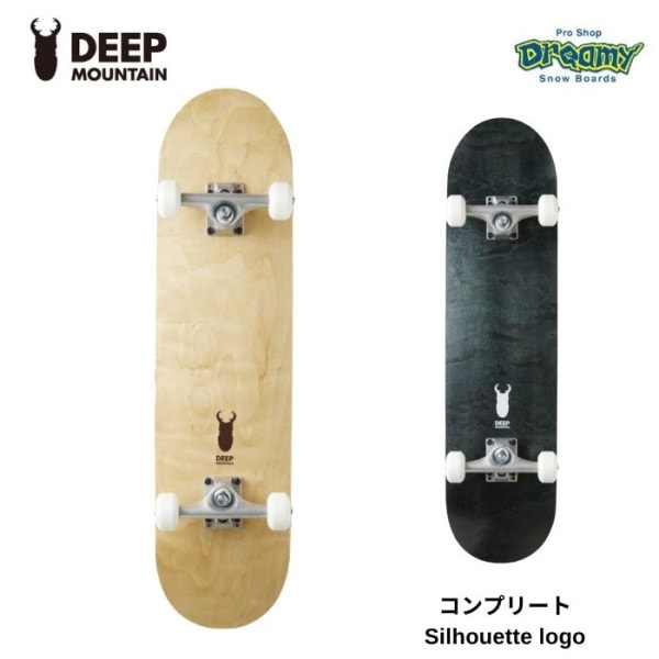 DEEP MOUNTAIN �ǥ����ץޥ���ƥ� ����ץ꡼�� Silhouette logo ���륨�åȥ���  #005 �� 7.5 �� 31 inch �� WB 33.8cm �������ȥܡ��� ������