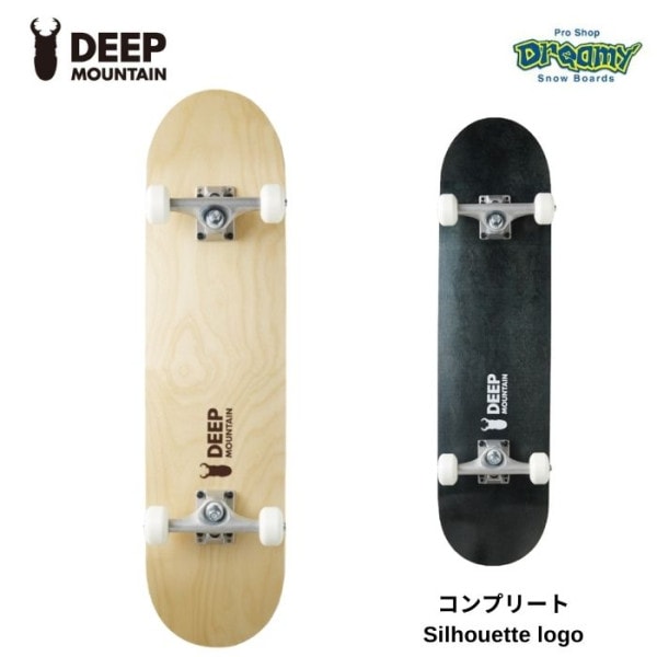 DEEP MOUNTAIN �ǥ����ץޥ���ƥ� ����ץ꡼�� Silhouette logo ���륨�åȥ��� #006 �� 7.5��31inch��WB33.8cm �������ȥܡ��� ������