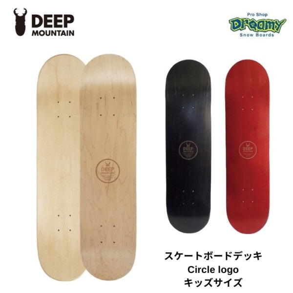 DEEP MOUNTAIN �ǥ����ץޥ���ƥ� �������ȥܡ��ɥǥå� Circle logo ����������� #007 7.375��29inch��WB30.5cm ���å������� �������ȥܡ��� ������