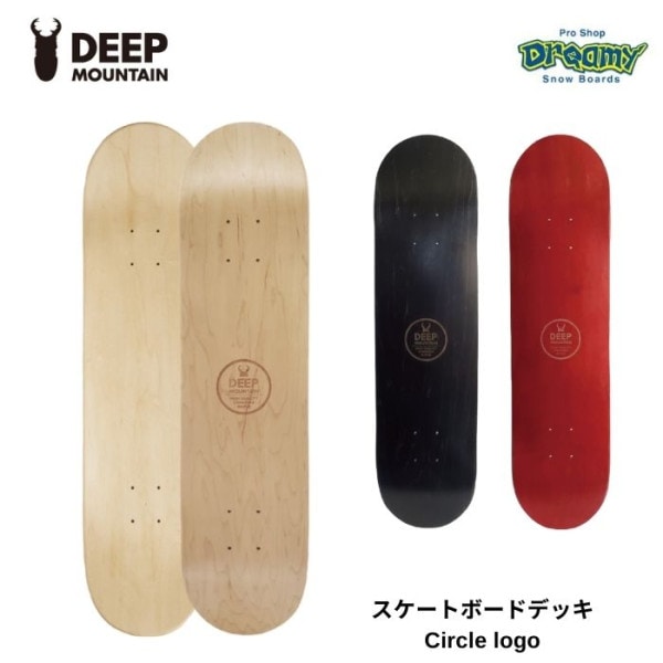 DEEP MOUNTAIN �ǥ����ץޥ���ƥ� �������ȥܡ��ɥǥå� Circle logo ����������� #007 7.5��31inch��WB35.5cm �������ȥܡ��� ������