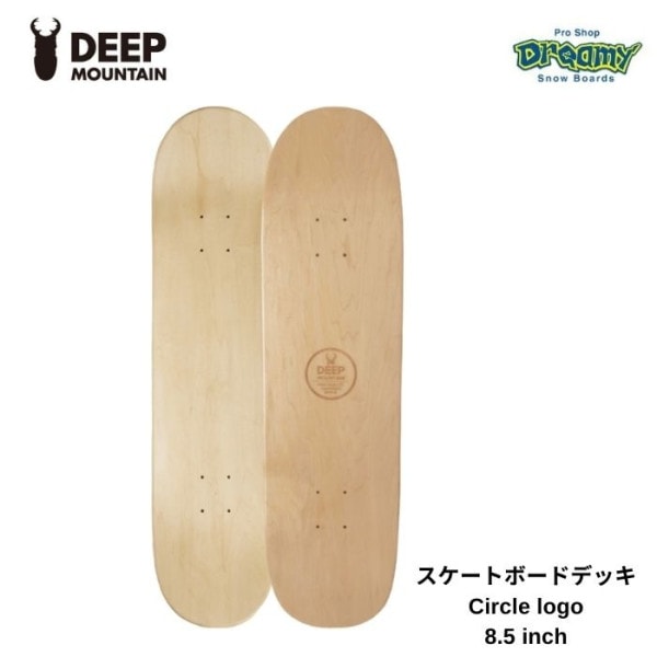 DEEP MOUNTAIN �ǥ����ץޥ���ƥ� �������ȥܡ��ɥǥå� Circle logo ����������� #007 8.5��32inch��WB36.1cm �������ȥܡ��� ������