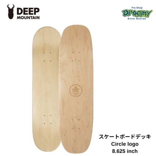 DEEP MOUNTAIN �ǥ����ץޥ���ƥ� �������ȥܡ��ɥǥå� Circle logo ����������� #007 8.625��32.5inch��WB36.7cm �������ȥܡ��� ������