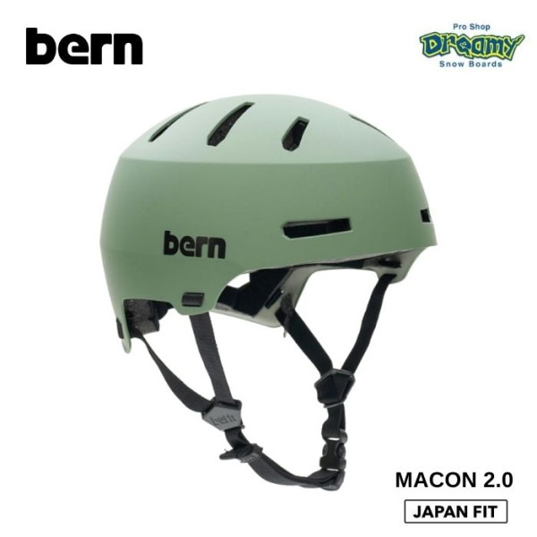 BERN �С��� MACON 2.0 �إ��å� BEBM29H MATTE MOSS GREEN ����ѥ�ե��å� �������ȥܡ��� ���Ρ��ܡ��� ������