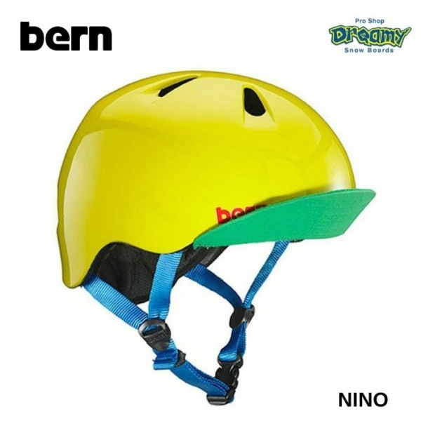 BERN �С��� NINO �إ��å� BEVJB GL YELLOW GREEN �Ҷ��� US FIT �������ȥܡ��� ���Ρ��ܡ��� ������
