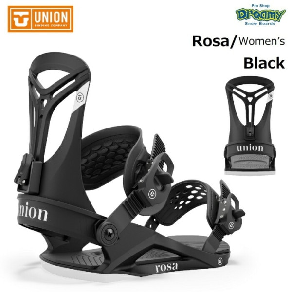 24-25 UNION ˥ Rosa  Black ˥ǥ ե ե꡼ Ρܡ ӥʡ  ǥ Хǥ 2025 