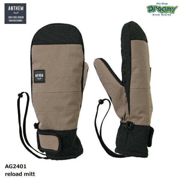 24-25 ANTHEM RELOAD MITT AG2401 Ρߥȥ ARMY GREEN ѿ尵10,000mm  5ܻػ  ꡼  M/L L/XL  Ρܡ 