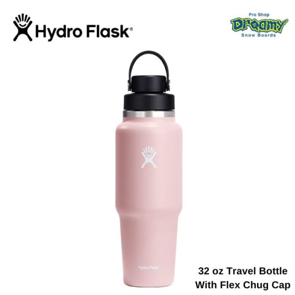 HydroFlask ϥɥե饹 32 oz Travel Bottle With Flex Chug Cap 89018601302 Trillium 946ml ƥ쥹ܥȥ Ǯ¤ ȥɥ  
