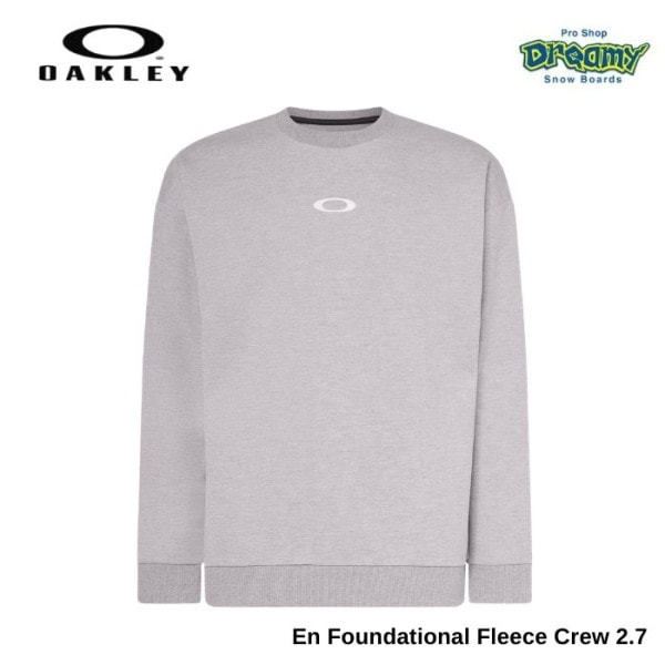 OAKLEY ꡼ En Foundational Fleece Crew 2.7 New Athletic Grey FOA406931-27B ۴® ե꡼롼  