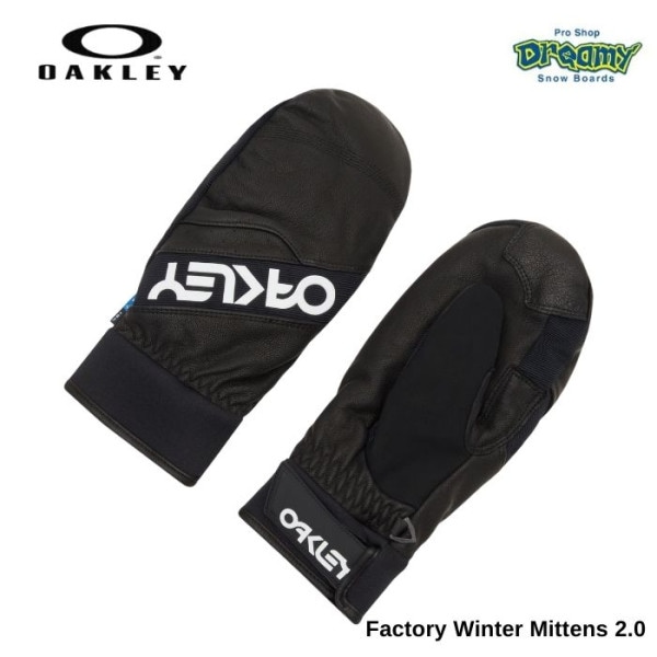 OAKLEY ꡼ Factory Winter Mittens 2.0 Blackout FOS900523-02E ѿ尵15,000mm 쥶Ǻ å꡼б   