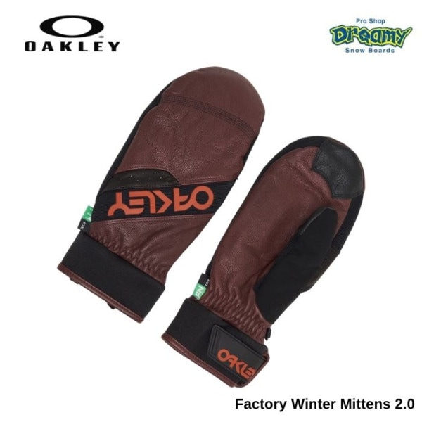 OAKLEY ꡼ Factory Winter Mittens 2.0 Grenache FOS900523-9B2 ѿ尵15,000mm 쥶Ǻ å꡼б   