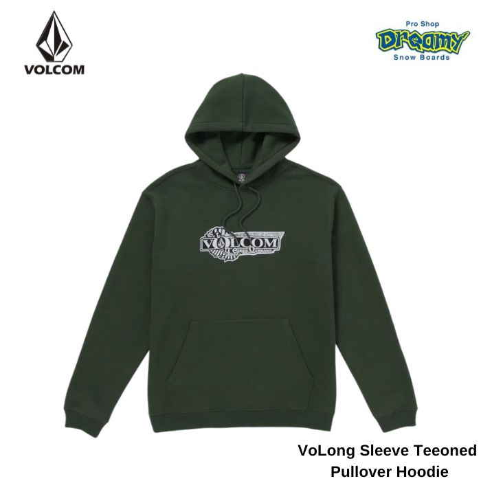 VOLCOM ボルコム VoLong Sleeve Teeoned Pullover Hoodie パーカー