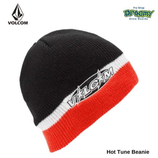 VOLCOM �ܥ륳�� HOT TUNE BEANIE ˹�� �ӡ��ˡ� BLK D5832404 �ɽ� ���� ������