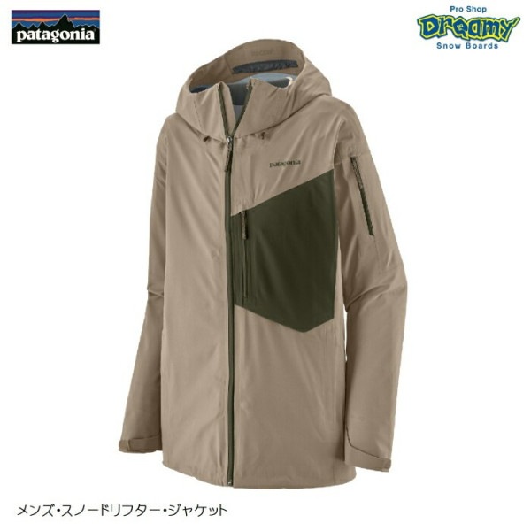 patagonia パタゴニア メンズ・スノードリフター・ジャケット 30066 ジャケット レギュラーフィット DWR加工 3層構造 伸縮性素材 RECCO雪崩救助反射板 正規品|ウェア|★スノーボ