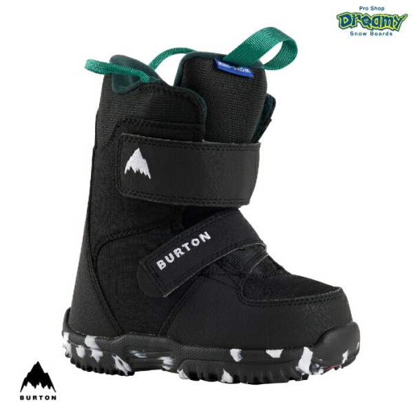 BURTON Сȥ Kids' Burton Mini Grom 106451 å 13.5-19.5cm  Ķեȥեå åײǽ ȥɥ顼 Ρܡɥ֡ Black 