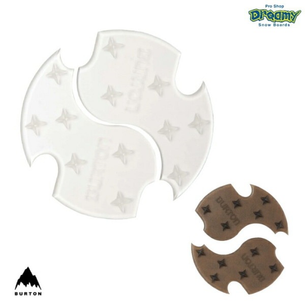 BURTON �С��ȥ�Split Stomp Pad 108211 �ǥå��ѥå� ���ץ�å� ���ȥ�ץѥå� 2�ԡ������å� ���ߤ� ���� ���Ρ��ܡ��� Clear Translucent Black ������