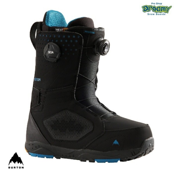 BURTON Сȥ Men's Photon BOA Wide 206851 ǥ奢륾ܥ 磻 ߥǥϡɥեå ӥ֥ॢȥ Ρܡɥ֡ Black 