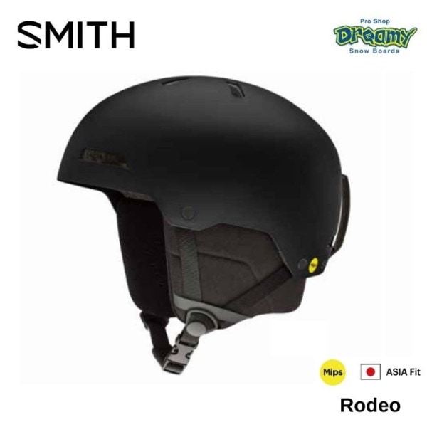 25-26 SMITH ���ߥ� Rodeo MIPS 0102755mb Matte Black �������ե��å� S/M/L ���Ρ��إ��å� ������
