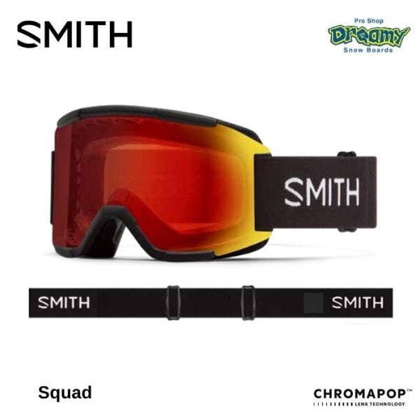 25-26 SMITH ���ߥ� SQUAD 010276100 Black �����ޥݥåץ�� ProĴ�� ���Ρ��������� ������