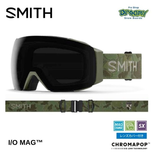 25-26 SMITH ߥ I/O MAG 010276036 Smith x High Fives 󥺥С° ޥݥåץ Ρ 